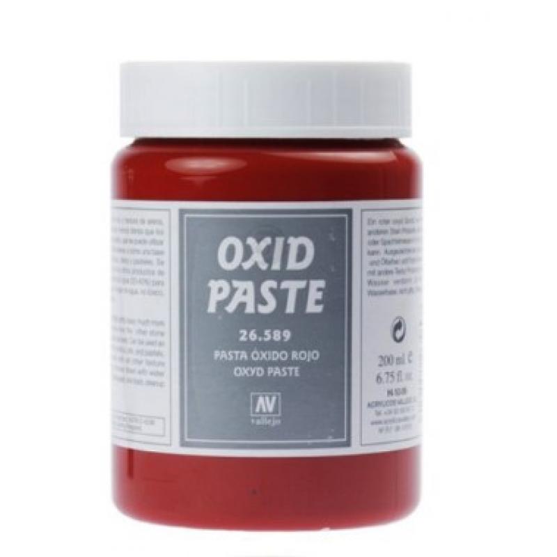 Stone Effects - Vallejo 200ml - Red Oxide Paste Texture 26589