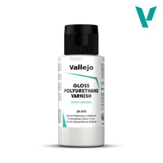 Polyurethane Gloss Varnish - Vallejo 60ml - Gloss Finish 26650