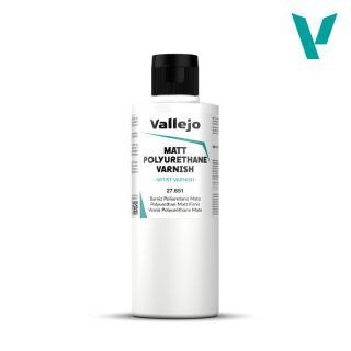 Polyurethane Matt Varnish - Vallejo 200ml - Matt Finish 27651