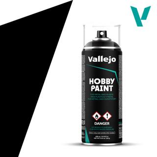 Hobby Paint Spray 400ml - 28012 Black Primer - Vallejo