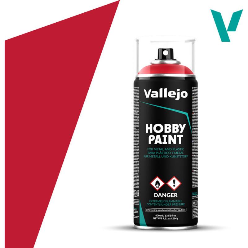 Hobby Paint Spray 400ml - 28023 Bloody Red - Vallejo