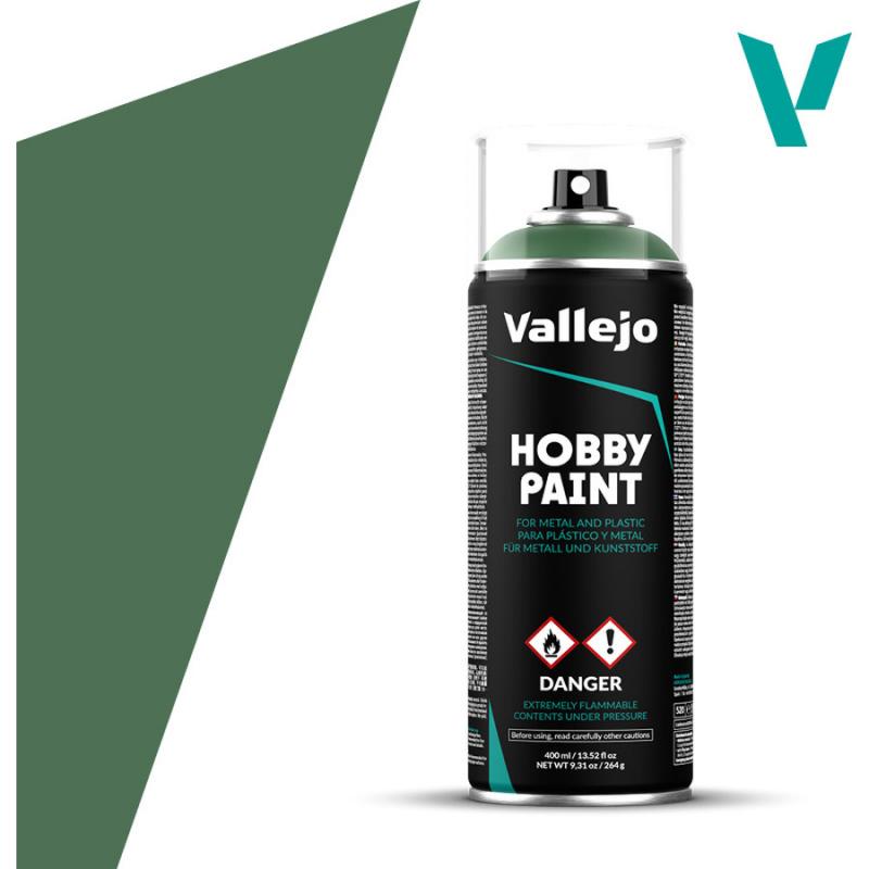 Hobby Paint Spray 400ml - 28028 Sick Green - Vallejo