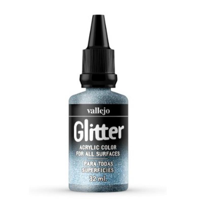 Glitter Acrylic Colour - Vallejo 35ml - Glitter Pearl 57626