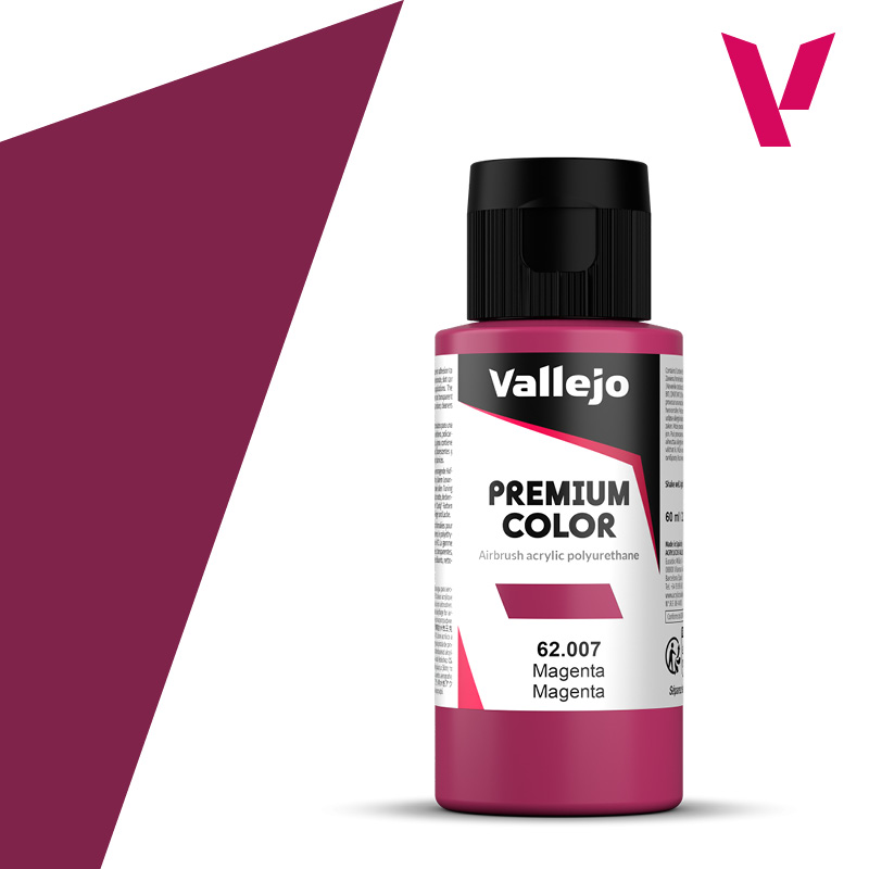 Premium Airbrush Colour - Vallejo 60ml - Magenta 62007