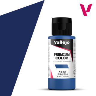 Premium Airbrush Colour - Vallejo 60ml - Cobalt Blue 62009