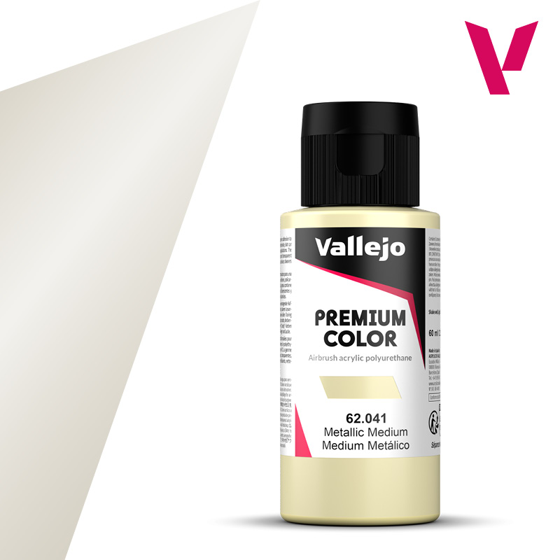 Premium Metallic Airbrush Medium - Vallejo 60ml - Medium 62041