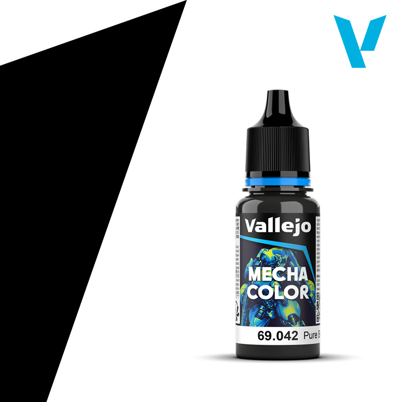 Mecha Color - Vallejo 17ml - Pure Black 69042