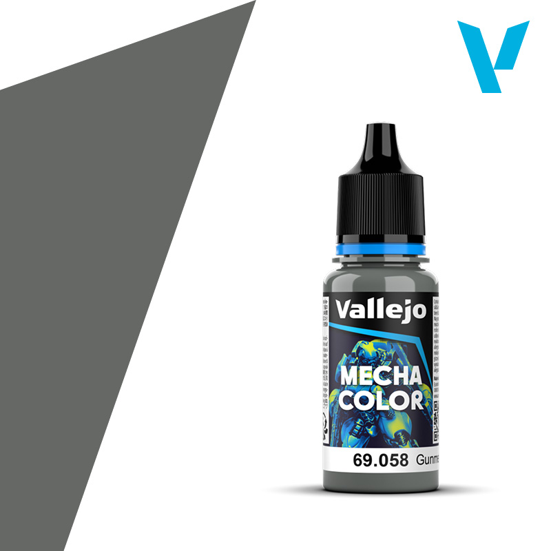 Mecha Color - Vallejo 17ml - Gunmetal 69058