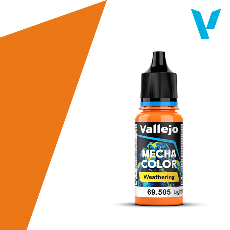 Mecha Color - Vallejo 17ml - Light Rust Wash 69505