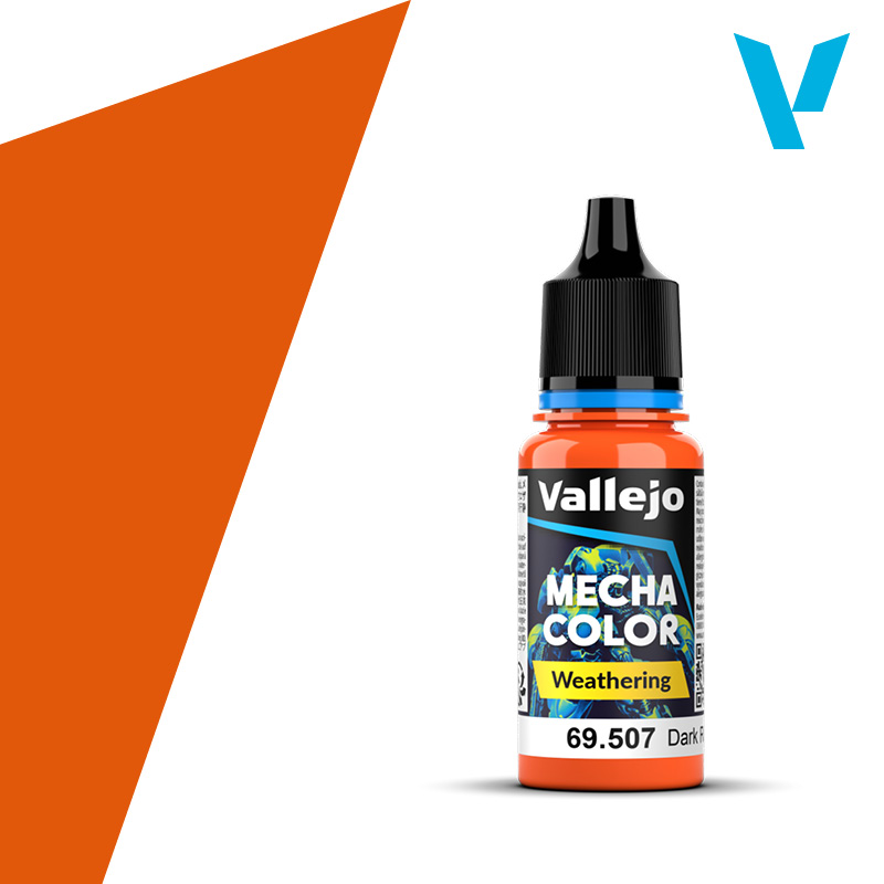 Mecha Color - Vallejo 17ml - Dark Rust Wash 69507