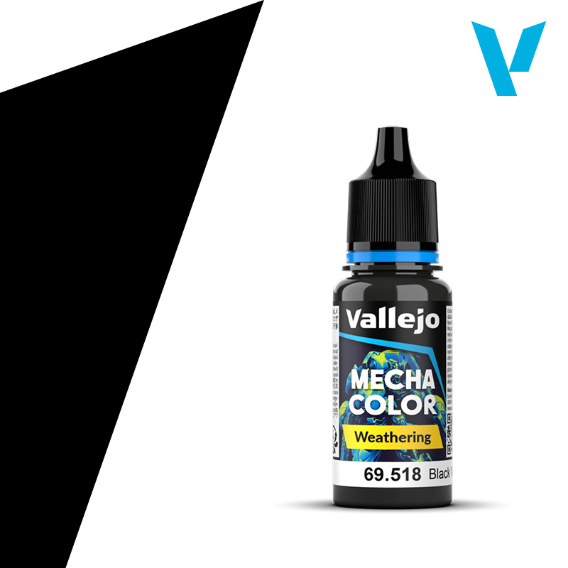 Mecha Color - Vallejo 17ml - Black Wash 69518