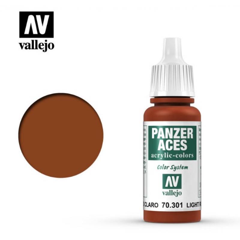 Panzer Aces - Vallejo 17ml - Light Rust 70301