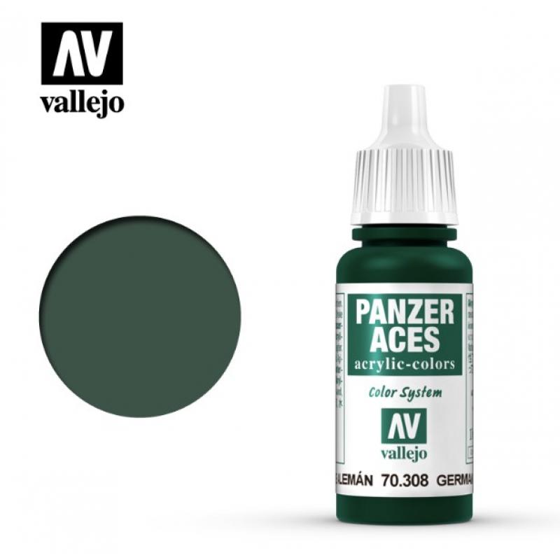 Panzer Aces - Vallejo 17ml - German Green Tail Light 70308