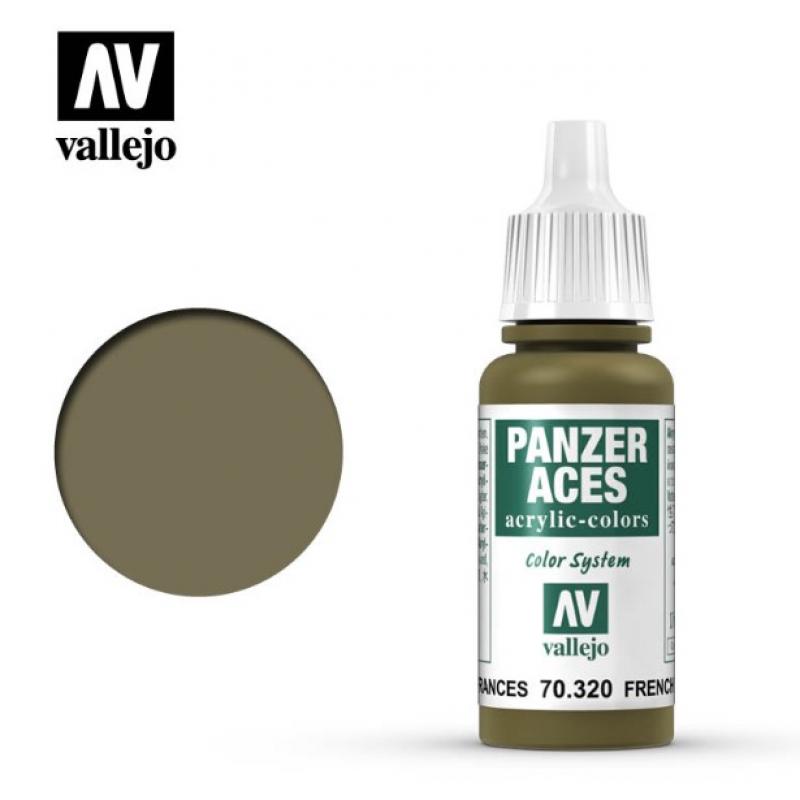 Panzer Aces - Vallejo 17ml - French Tank Crew 70320