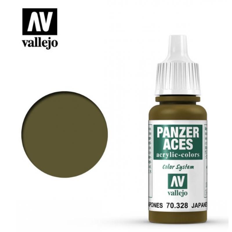 Panzer Aces - Vallejo 17ml - Japanese Tank Crew 70328