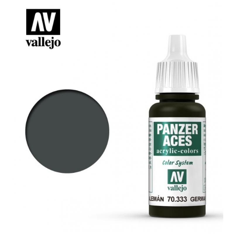Panzer Aces - Vallejo 17ml - German Tank Crew Black 70333