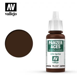 Panzer Aces - Vallejo 17ml - German Tank Crew Highlights Black 70337