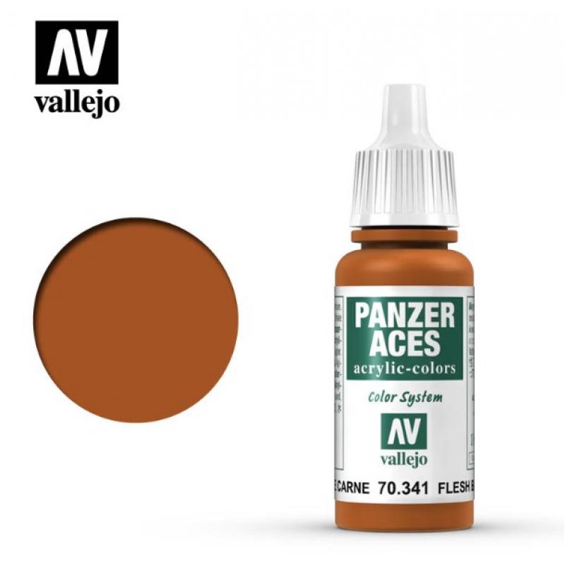 Panzer Aces - Vallejo 17ml - Flesh Base 70341