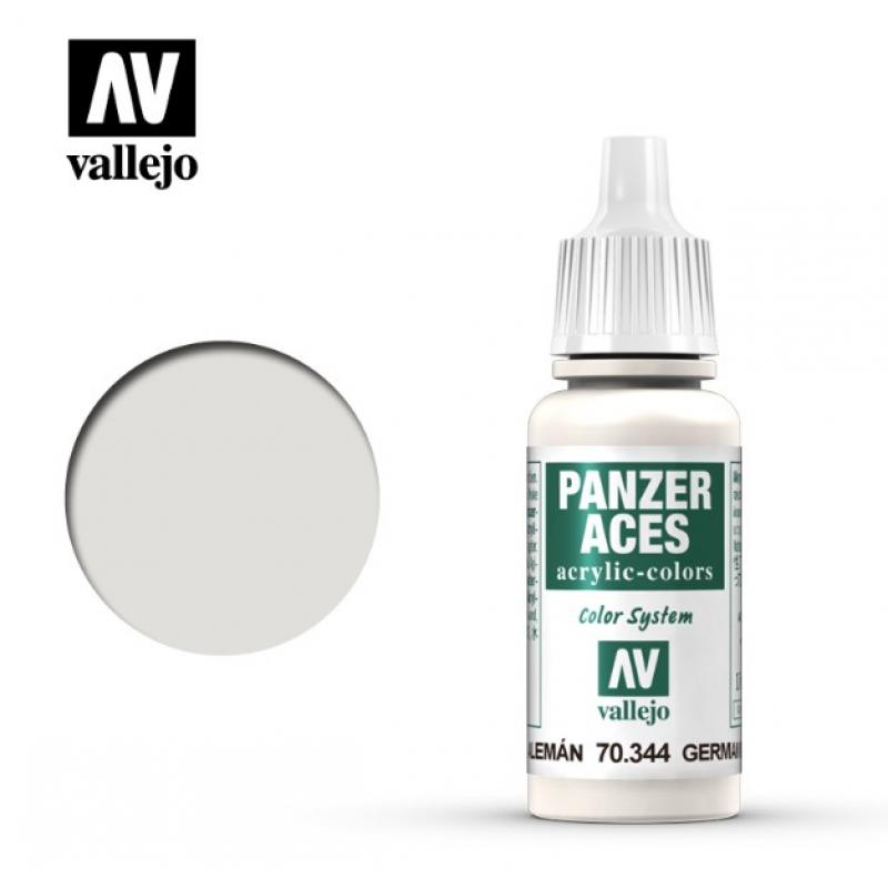 Panzer Aces - Vallejo 17ml - German Tank Crew White 70344