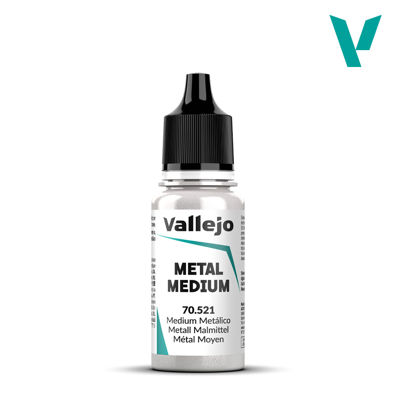 Metal Medium Acrylic Resin - Vallejo 17ml 70521