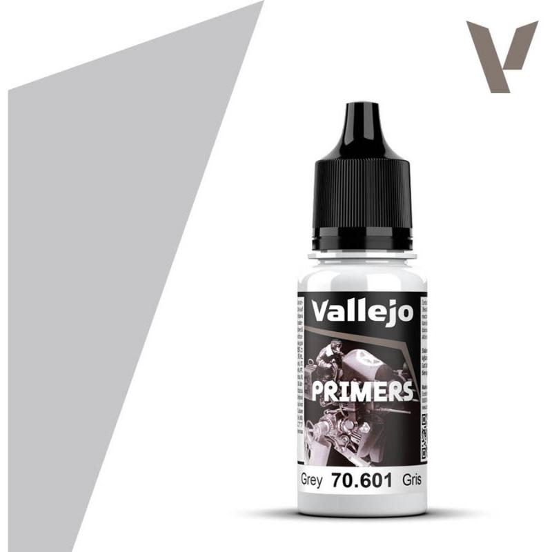 Surface Primer Acrylic-Polyurethane - Vallejo 17ml - Grey 70601