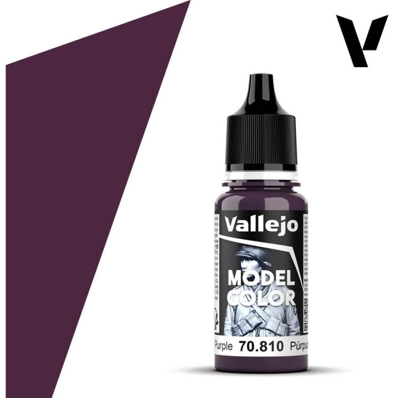 Model Color Acrylic Paint - Vallejo 17ml - Royal Purple 70810 FS37100