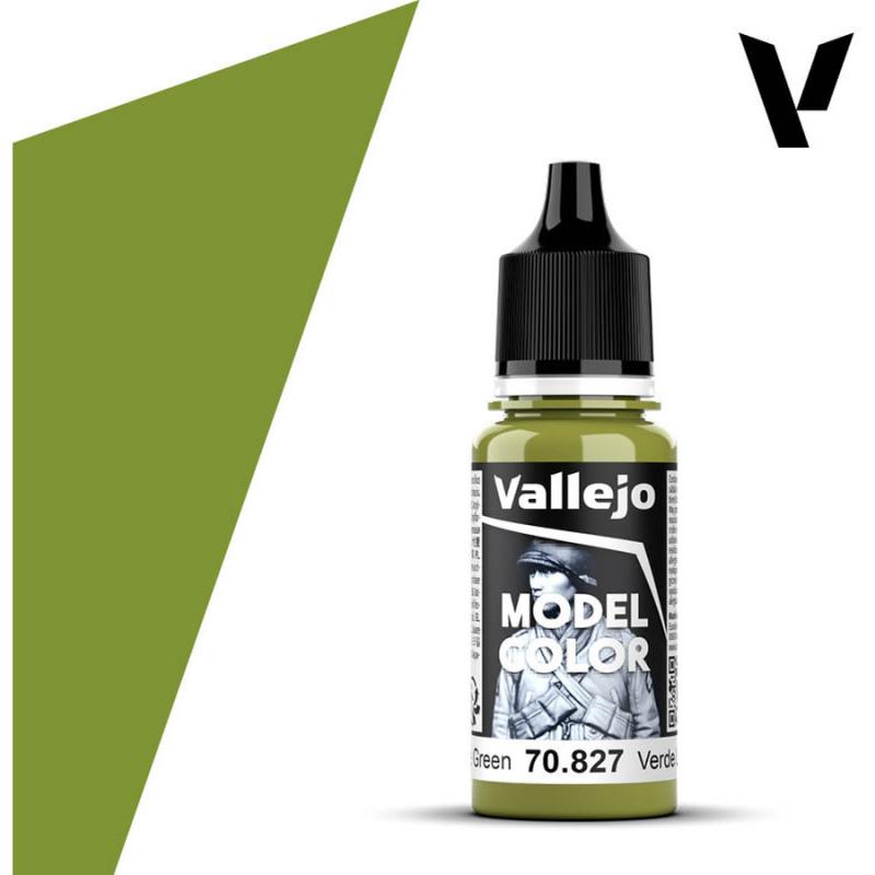 Model Color Acrylic Paint - Vallejo 17ml - Lime Green 70827