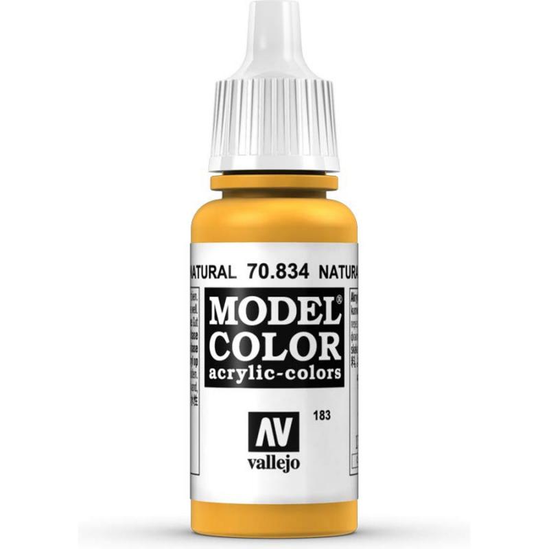 Model Color Acrylic Paint - Vallejo 17ml - Natural Wood 70834