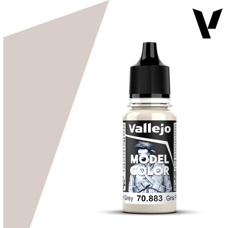 Model Color Acrylic Paint - Vallejo 17ml - Silvergrey 70883 FS37150