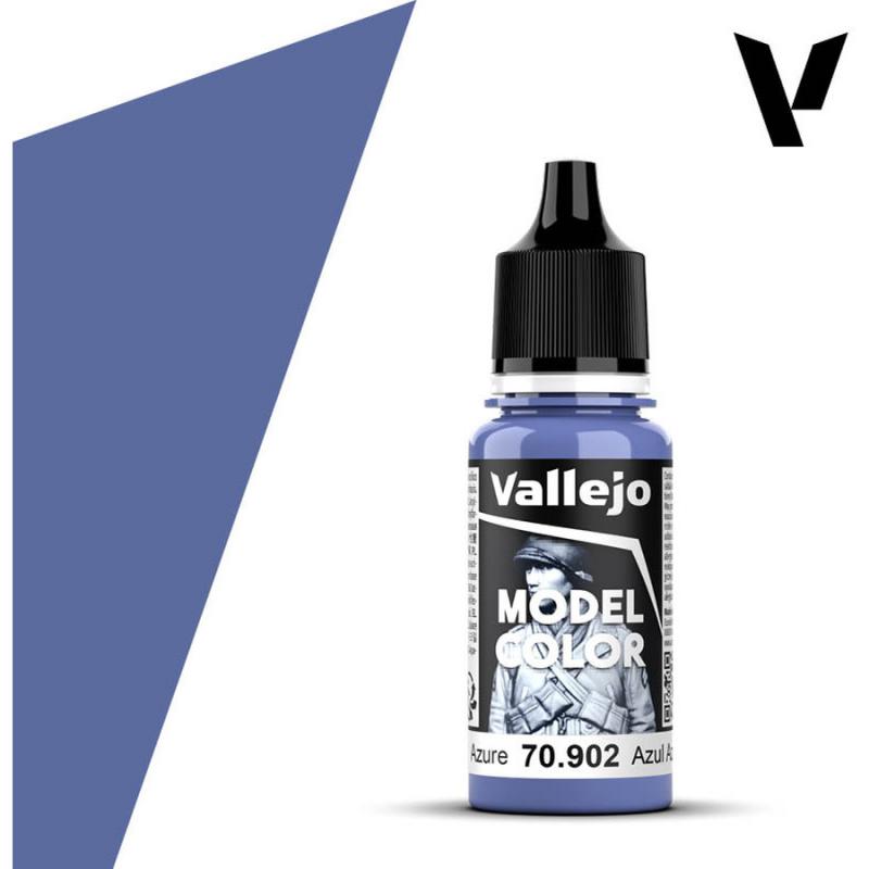 Model Color Acrylic Paint - Vallejo 17ml - Azure 70902 FS35231