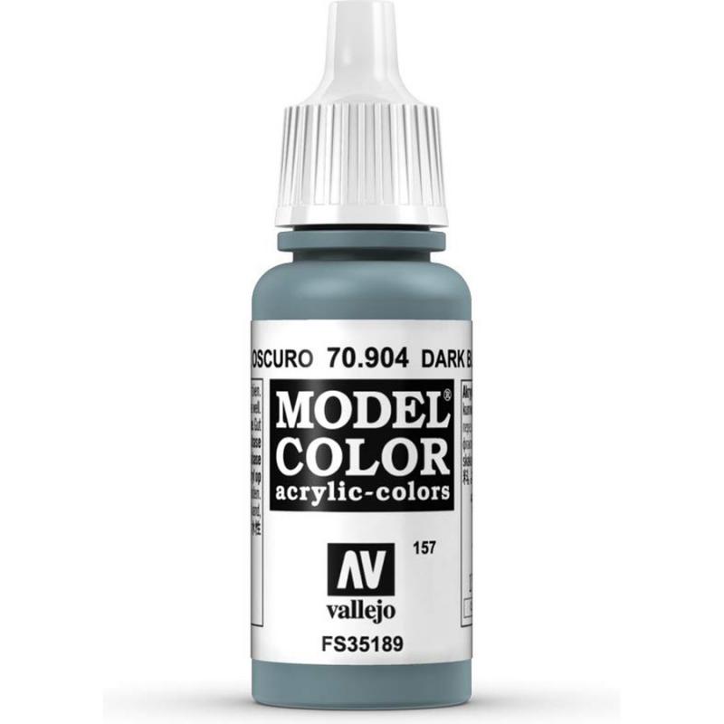 Model Color Acrylic Paint - Vallejo 17ml - Dark Blue Grey 70904 FS35189
