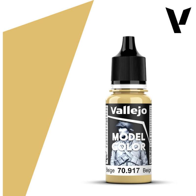 Model Color Acrylic Paint - Vallejo 17ml - Beige 70917