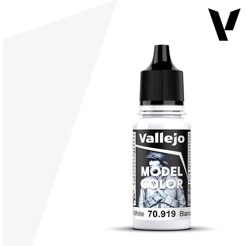 Model Color Acrylic Paint - Vallejo 17ml - Foundation White 70919
