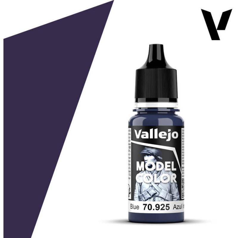 Model Color Acrylic Paint - Vallejo 17ml - Intense Blue 70925