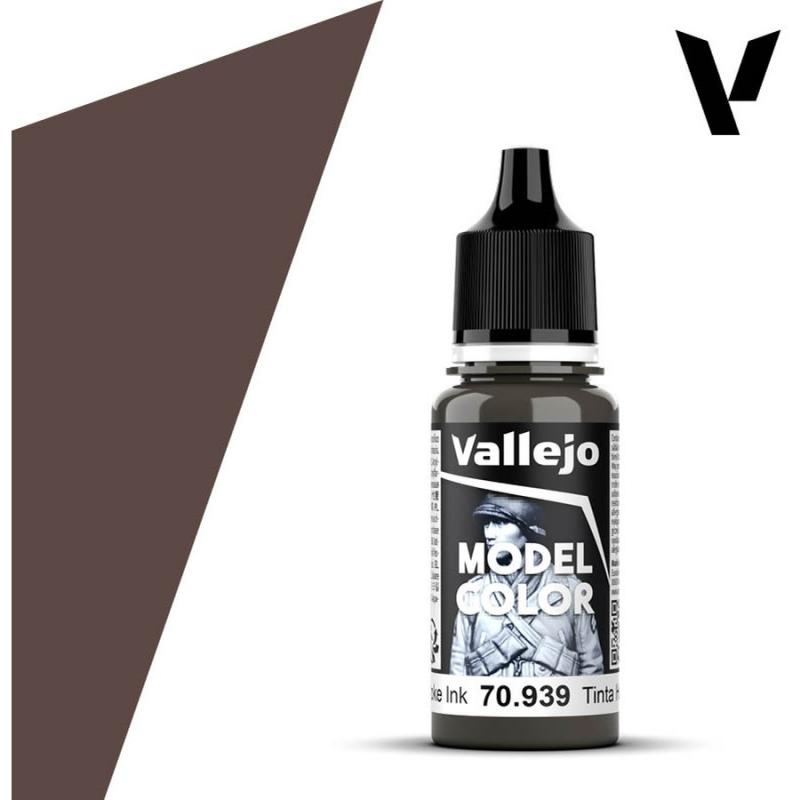 Model Color Acrylic Paint - Vallejo 17ml - Smoke 70939