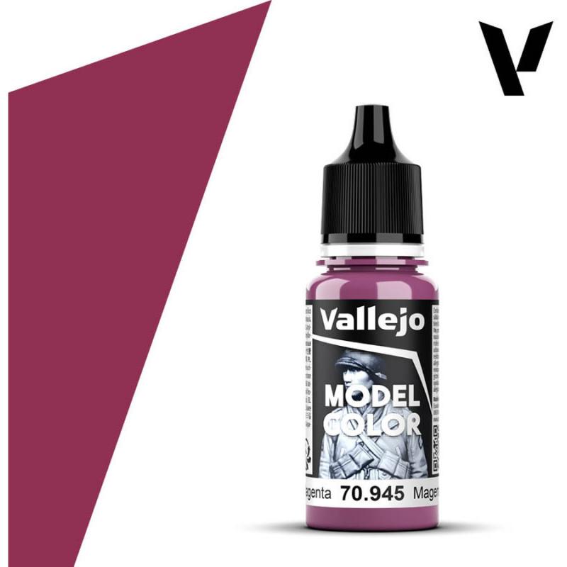 Model Color Acrylic Paint - Vallejo 17ml - Magenta 70945
