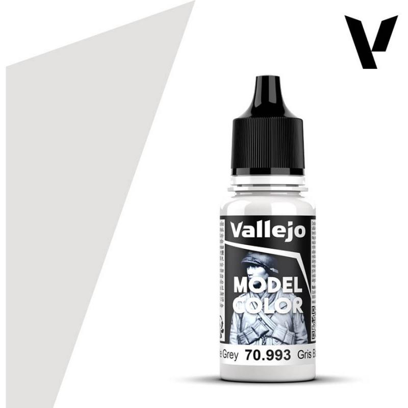 Model Color Acrylic Paint - Vallejo 17ml - White Grey 70993 FS36628