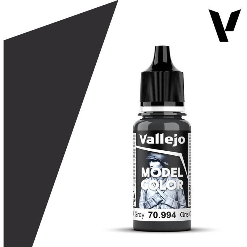 Model Color Acrylic Paint - Vallejo 17ml - Dark Grey 70994 FS36081