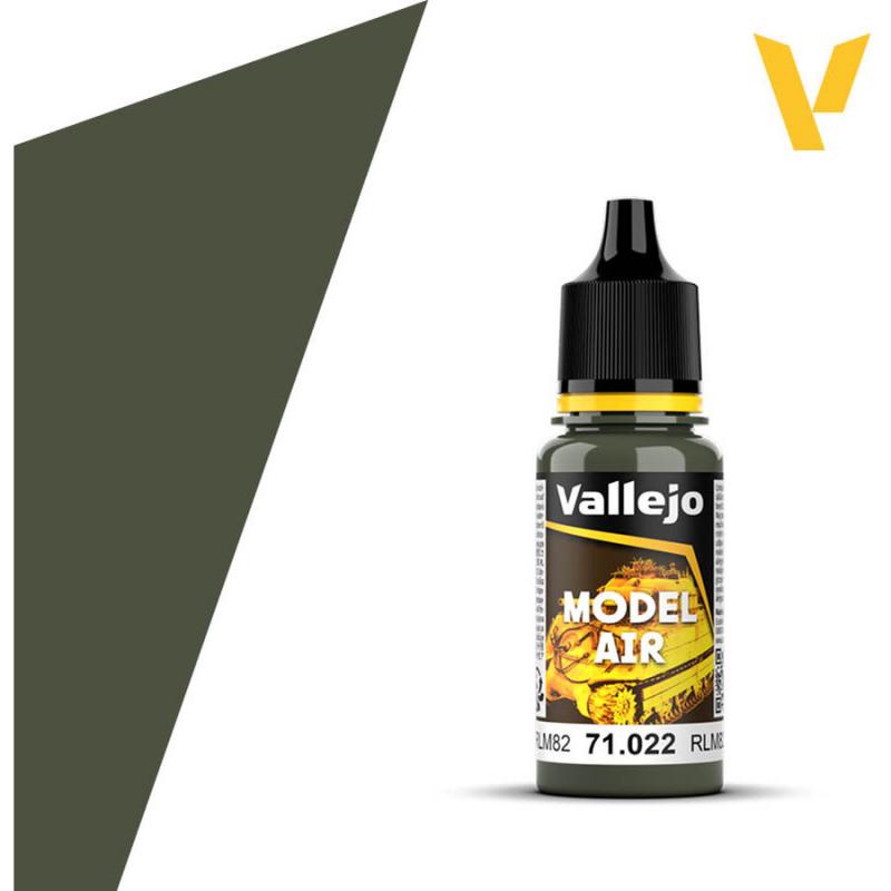 Model Air Acrylic Paint - Vallejo 17ml - Camouflage Green 71022