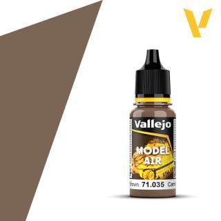 Model Air Acrylic Paint - Vallejo 17ml - Camouflage Light Brown 71035