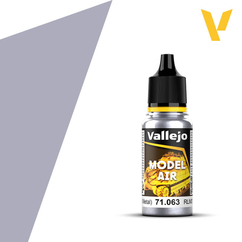 Model Air Acrylic Paint - Vallejo 17ml - Silver 71063