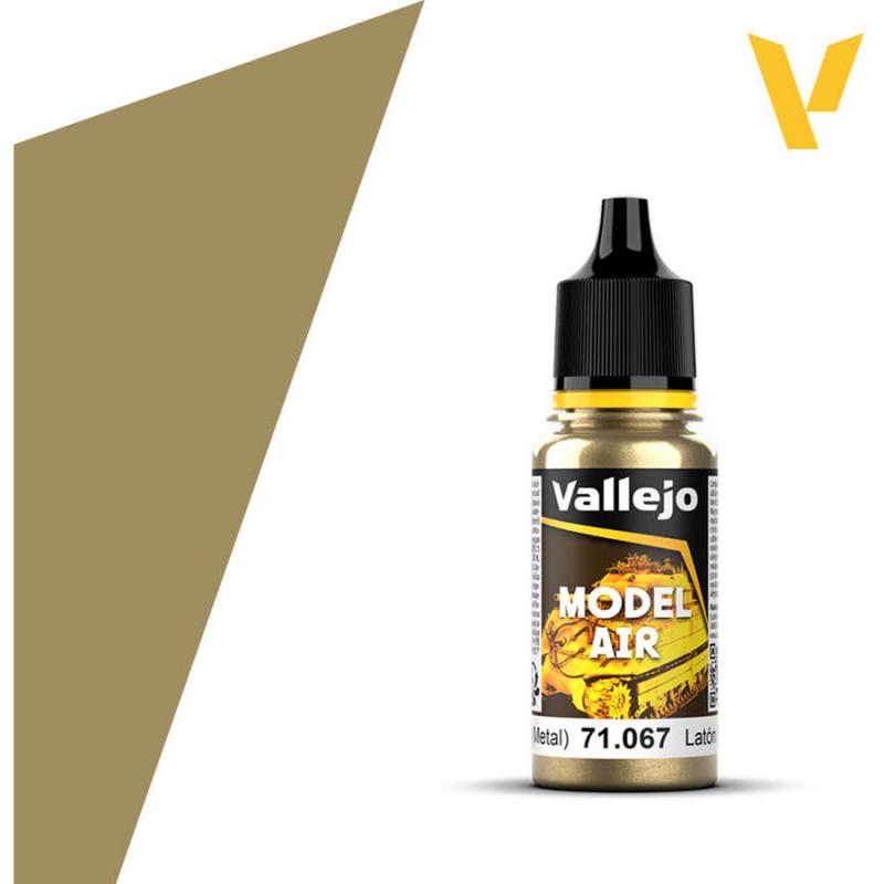 Model Air Acrylic Paint - Vallejo 17ml - Bright Brass 71067