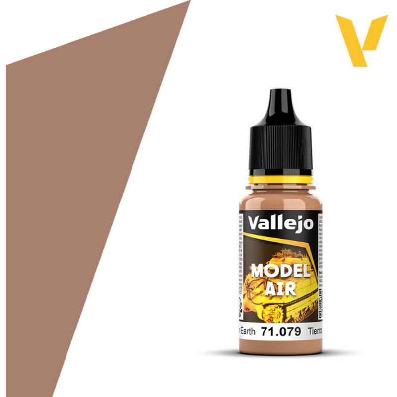 Model Air Acrylic Paint - Vallejo 17ml - Flat Tan 71079