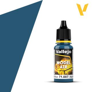 Model Air Acrylic Paint - Vallejo 17ml - Dark Sea Blue 71087