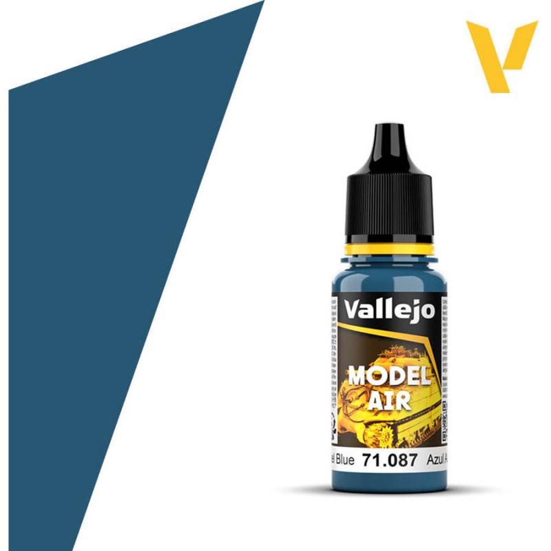 Model Air Acrylic Paint - Vallejo 17ml - Dark Sea Blue 71087