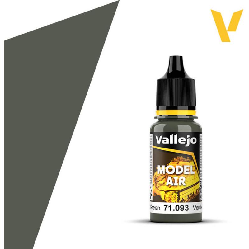 Model Air Acrylic Paint - Vallejo 17ml - Field Green 71093