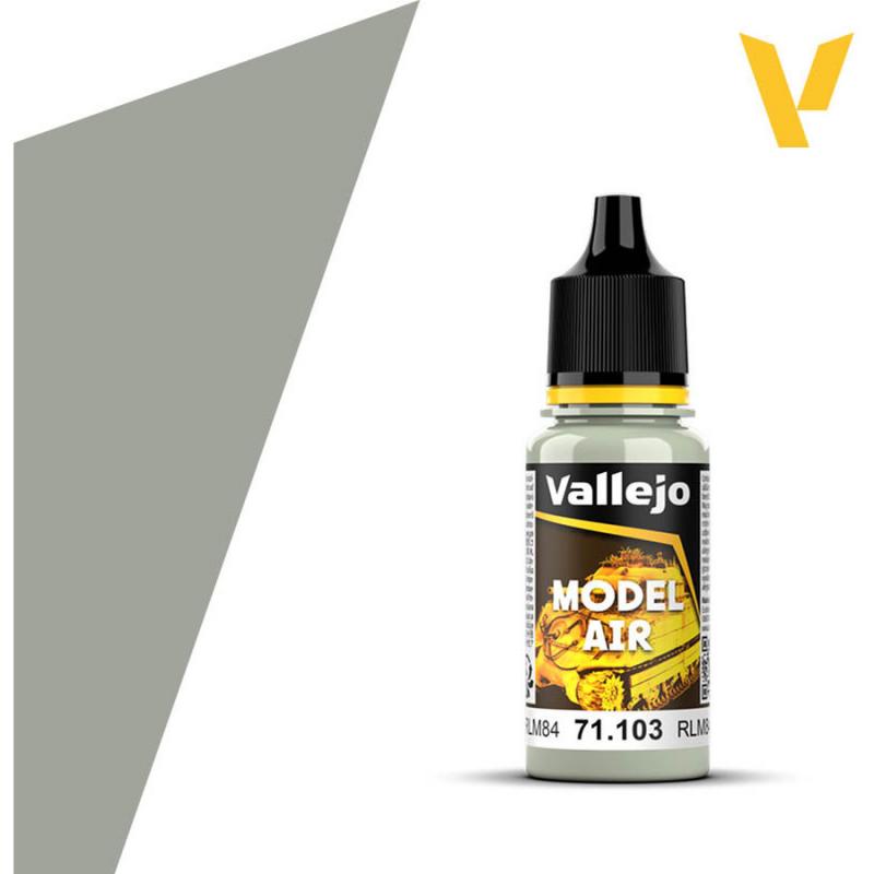 Model Air Acrylic Paint - Vallejo 17ml - Grey RLM 84 71103