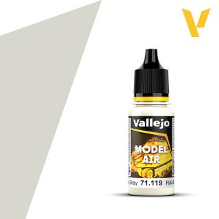 Model Air Acrylic Paint - Vallejo 17ml - White Grey RAL9002 71119