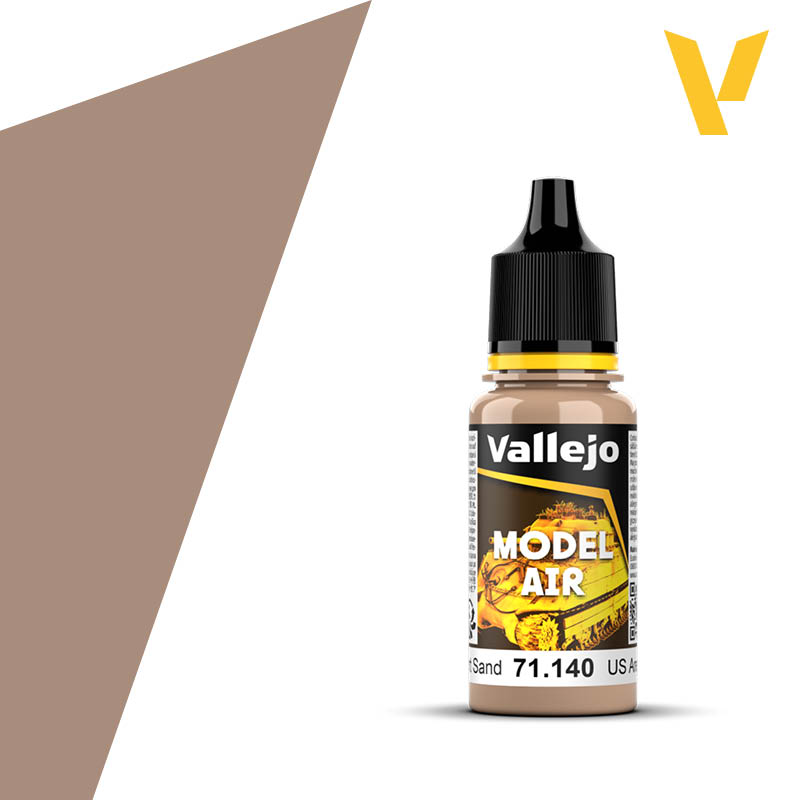 Model Air Acrylic Paint - Vallejo 17ml - US Desert Sand 71140