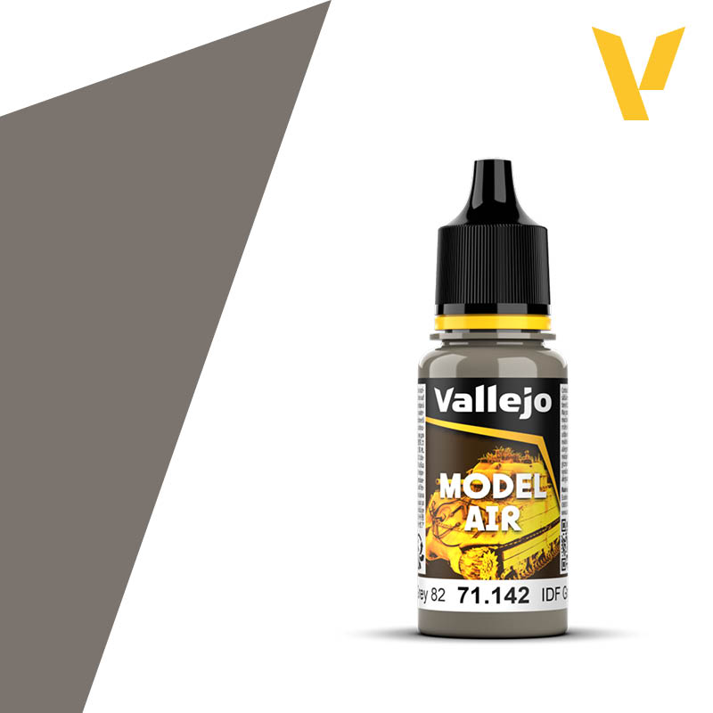 Model Air Acrylic Paint - Vallejo 17ml - IDF Sinai Grey 82 71142